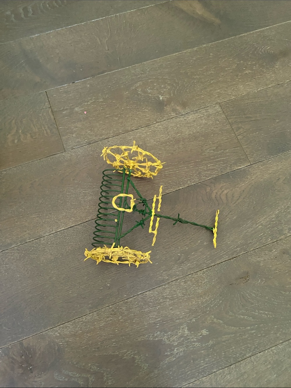Jonh Deere  folk art 9 inches wide 11 inches long